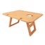 Bamboo Folding Picnic Table, Wine and Snack Table Carousel 3