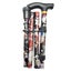 Multifunction Walking Stick Trekking Poles Telescopic Fold Crutches Hikin CHK29M Carousel 5
