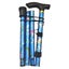 Multifunction Walking Stick Trekking Poles Telescopic Fold Crutches Hikin CHK29M Carousel 4