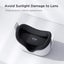 Kiwi Design For META Oculus Quest 2/3/ Vision Pro Lens Protector / Cover Black Carousel 2