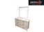 Sale!! NZ Pine Dressing Table With Mirror (White) Carousel 1