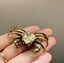 Antique Style Crab Figurine Ornament Brass Sculpture Decor Carousel 4