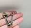 Vintage Adjustable Wrench keychain Miniature Figurine Carousel 1