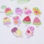 50Pcs 15*25mm Acrylic Sheet For DIY Jewelry Making Ornament Accessories Carousel 4
