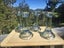 Vintage Glass Candle Holers x 4 Carousel 1