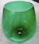 Spectacular Racing Car Green RETRO Art Glass Brandy Balloon VASE Carousel 5