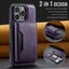 iPhone 17 Pro Max DG.Ming MagSafe Wallet Case [Purple] Carousel 3