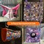 Fleece 4 Piece Large Rat Hammock Set - Choose your pattern! Carousel 1