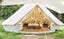 6m Bell Tent with ALL WEATHER FLY - 900D Oxford Canvas ***1-YEAR WARRANTY*** Carousel 6