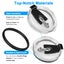 Tumbler Replacement Lids Fit for 30oz YETI Rambler, Ozark Trail, and Carousel 4