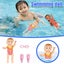 Toddlers Bath Toys Princess Battery-powered Electric Swimming Doll Girls Floati Carousel 2