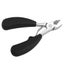 Black Foot Cuticle Scissors Trimmer Cutters Nippers Manicure Remover Tool Cutic Carousel 3