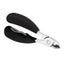 Black Foot Cuticle Scissors Trimmer Cutters Nippers Manicure Remover Tool Cutic Carousel 4