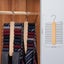 Tie Organizer for Closet 20 Storage Capacity Wooden Necktie Tie Organizer Carousel 2