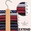 Tie Organizer for Closet 20 Storage Capacity Wooden Necktie Tie Organizer Carousel 3