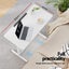 Artiss Laptop Desk Table Adjustable 80CM White Carousel 3