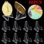 10X Coin Display Stands Paper Card Easel Small Size Medals Holder Clear Carousel 4