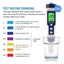 5-in-1 Electronic Ph Meter, Measure Ph & Tds & Ec Salinity & Temperature Water Q Carousel 3
