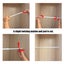 Tension Rods 5 Pack Cupboard Bars Tensions Rod Curtain Rod Carousel 5