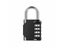 ORIA Padlock Password Locks 4 Digit Waterproof Outdoor Lock For Door Suitcase Carousel 3