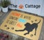 THE CATTAGE/DOGGO- Lovable Fun Dog In/Outdoor Mat Bring Cuteness To Any Area Carousel 1