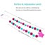 Sensory Chew Necklaces For Girls, Silicone Teething Necklace Beads Carousel 4