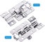 Set Of 4 Latches 1.5 Inch Sliding Bolt Door Latch, Non-deformable Stainless Stee Carousel 3