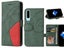 Huawei P30 Case Wallet Premium Denim Leather Cover Carousel 1