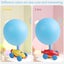 Balloon Powered Car Launcher Toy Set, Creative Aerodynamic Vehicle Toy Carousel 4