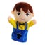 1 Pc Cartoon Hand Puppet Family Hand Doll Toy Plush Storytelling Toy Carousel 1