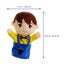 1 Pc Cartoon Hand Puppet Family Hand Doll Toy Plush Storytelling Toy Carousel 2