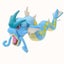 Blue And Red Cartoon Dinosaur Plush Doll Toy Carousel 1