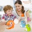Squeeze Stress Ball Toy Baby Dinosaur Spit Bubble Fidget Toys Cute Anim Carousel 3