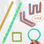 6 Pieces Wacky Tracks Fidget Toys,sensory Fidget Snake Twist Toy Carousel 2