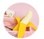 2 Pieces Of Stress Relief Toys Simulation Banana Peeling Banana Vent Fruit Toys Carousel 3