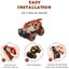 Channel Remote Control Car for Kids 1/43 Scale RC Car Dinosaur Toys Carousel 4