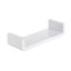 Plastic Wall Mount Bathroom Shelves, No Drilling Self Adhesive Wall Storage Rack Carousel 1