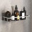 Bathroom Accessories Shelf Aluminum Storage Rack 31.5x14x5cm Silver Carousel 4