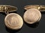 Rare c1940 Rolled Gold NZ Centennial Cufflinks | Recycle, Reuse, ReLove! Carousel 1