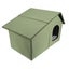 outdoor feral cat house water resistant outdoor cat house Outdoor Cat House Carousel 6