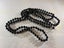 Length of Vintage 1930s Jet Black Glass Beads Carousel 1