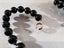 Length of Vintage 1930s Jet Black Glass Beads Carousel 5