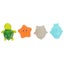 4 Pcs Baby Tots Floating Animals Bath Toys Floating Bathtub Toys Light Bathtub Carousel 4
