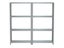 4 Tier Storage Rack Shelves 1.37m Galv Steel Shelf Workshop Shelving - Pack of 2 Carousel 5