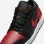 Nike Air Jordan 1 Low AJ1 Bred Men Casual Lifestyle Shoes Sneakers 553558-067 Carousel 6