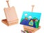 Wooden Tabletop Easel Drawing Board Sketch Box Easel Portable Art Drawing Easel Carousel 1