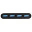 4-Port USB-C Hub - USB-C to 4x USB-A - USB 3.0 Hub - Bus Powered Carousel 3
