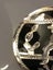 Large VINTAGE Mexican Sterling Silver & Onyx Pendant Brooch (4.6cm Diameter) Carousel 7