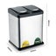 30L Dual Compartment Trash Can Carousel 4