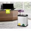 30L Dual Compartment Trash Can Carousel 6